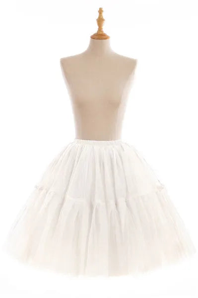 5-Layer 60 cm Pleated Tutu Tulle Skirt (Many Colors)