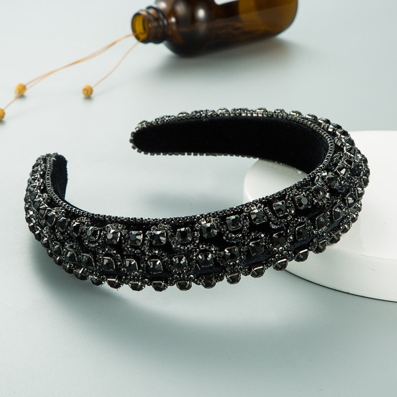 Boho Style Rhinestone Baroque Headbands