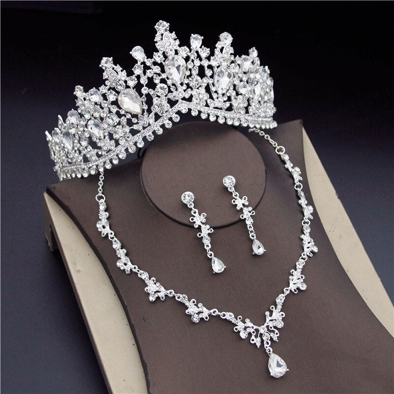 Baroque Crystal Bridal Jewelry Set/Separates