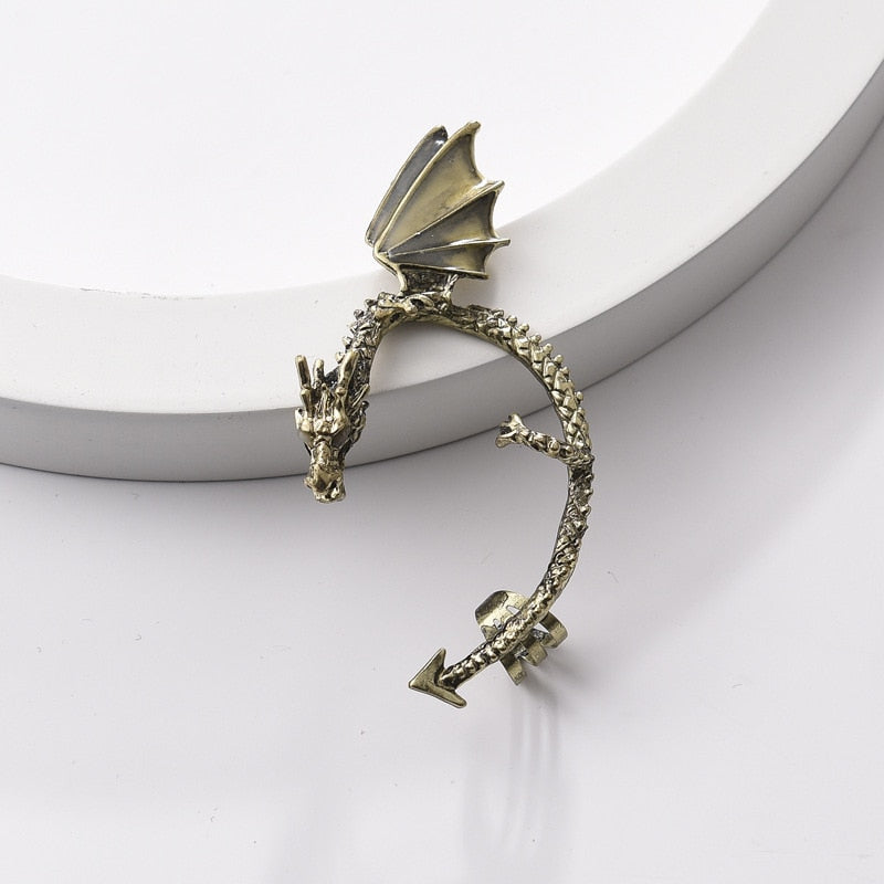 Dragon / Raptor Ear Cuffs (Multiple Styles - Pierced Ears / Clip On)