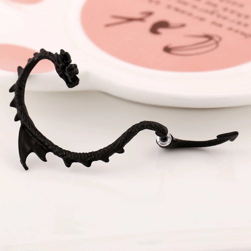 Dragon / Raptor Ear Cuffs (Multiple Styles - Pierced Ears / Clip On)