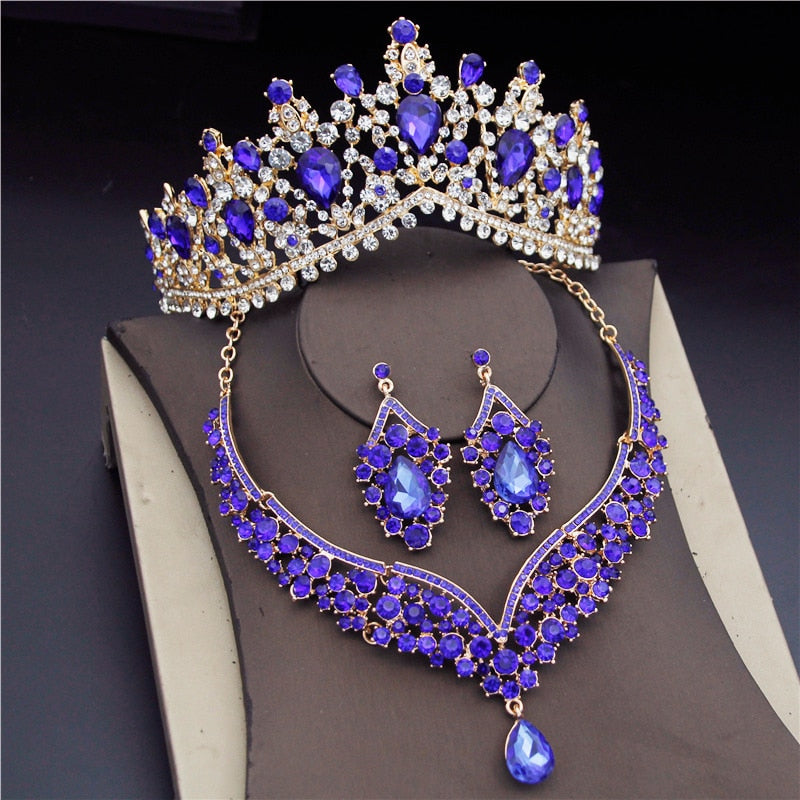 Baroque Crystal Bridal Jewelry Set/Separates