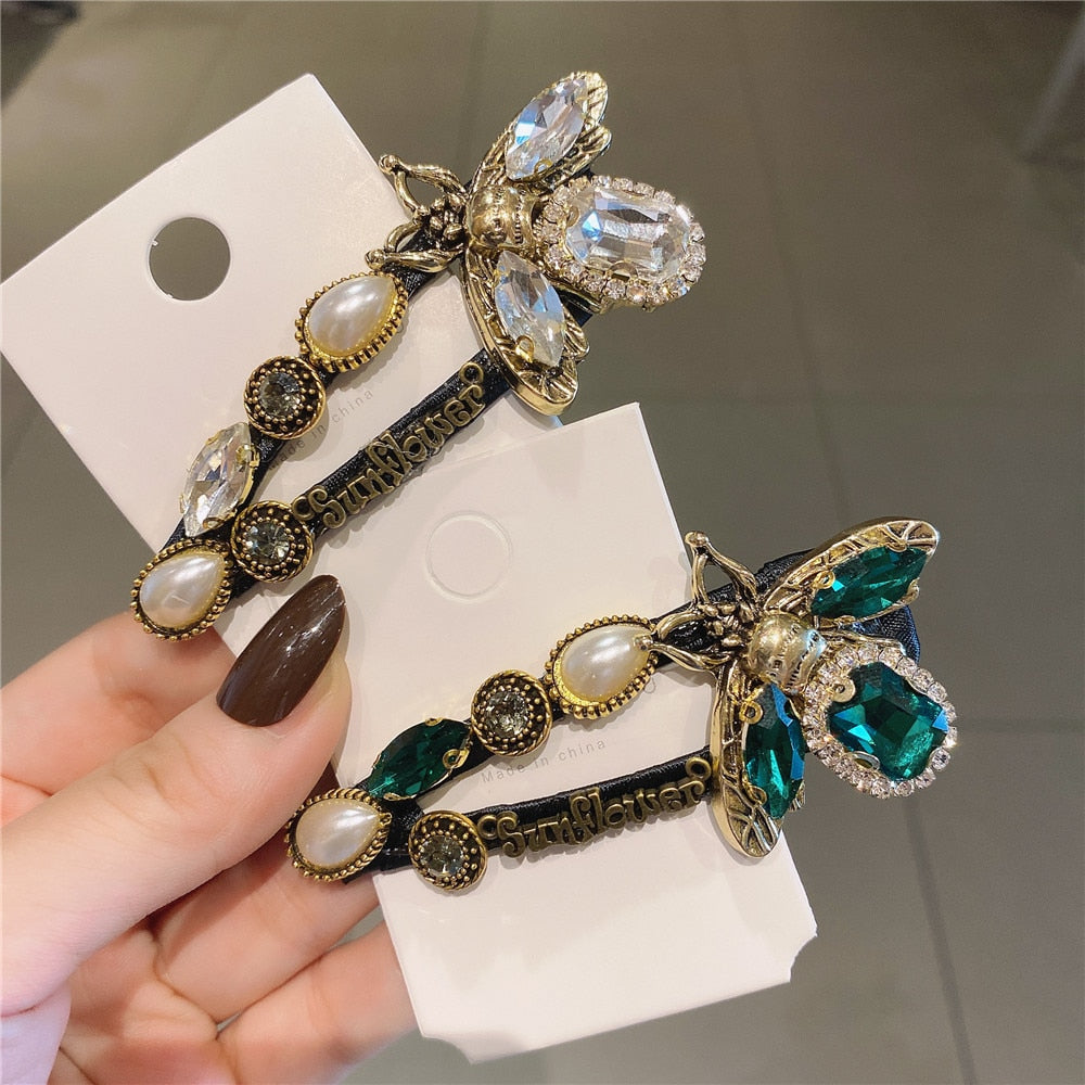 Sunflower & Scarlett: Beautiful Bee Hair Clips
