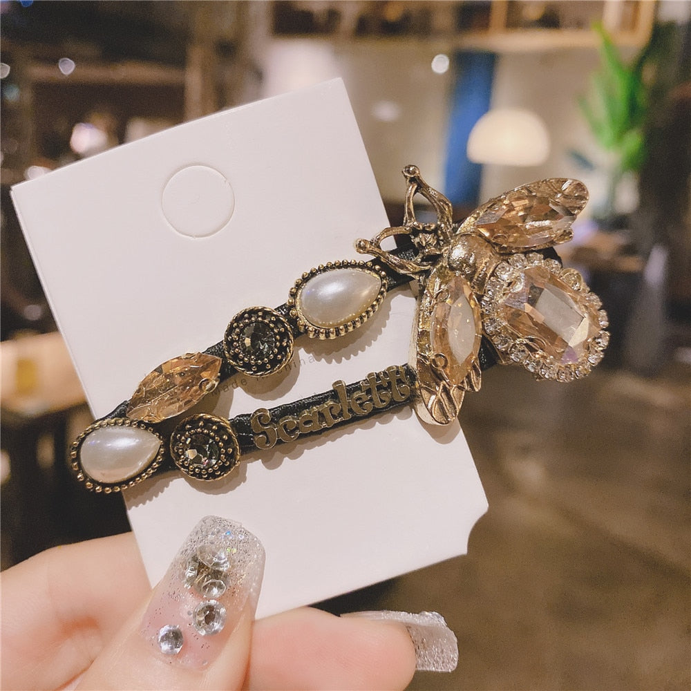 Sunflower & Scarlett: Beautiful Bee Hair Clips