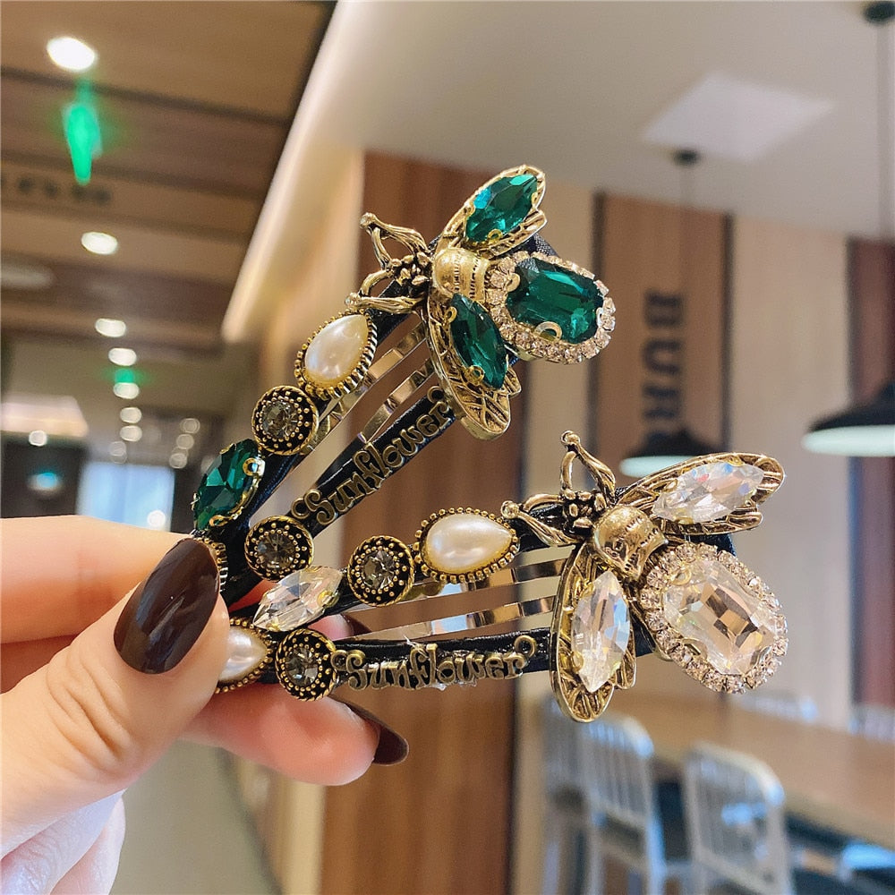 Sunflower & Scarlett: Beautiful Bee Hair Clips