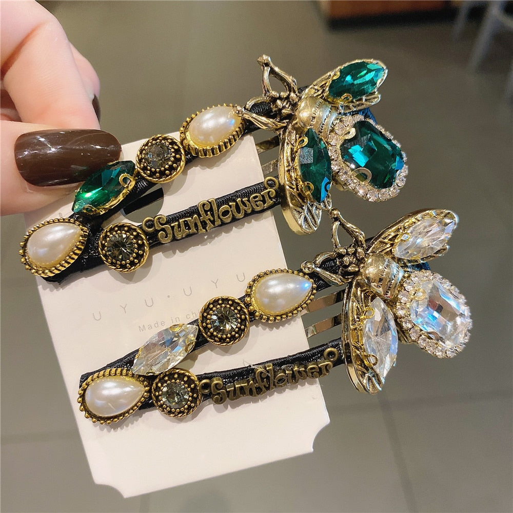 Sunflower & Scarlett: Beautiful Bee Hair Clips