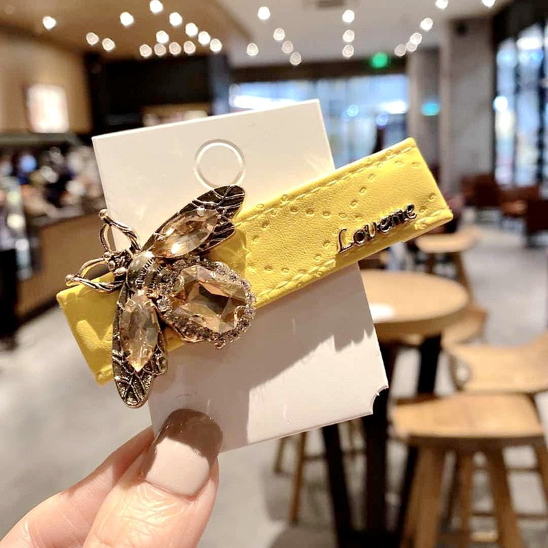 Sunflower & Scarlett: Beautiful Bee Hair Clips
