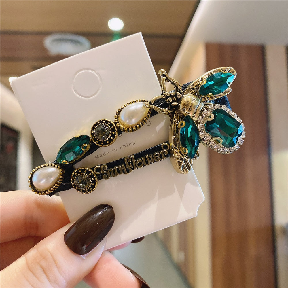 Sunflower & Scarlett: Beautiful Bee Hair Clips