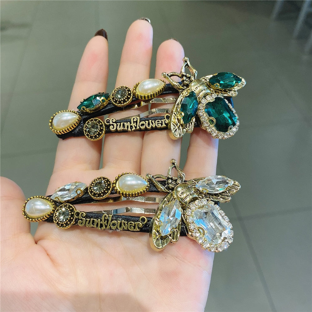Sunflower & Scarlett: Beautiful Bee Hair Clips