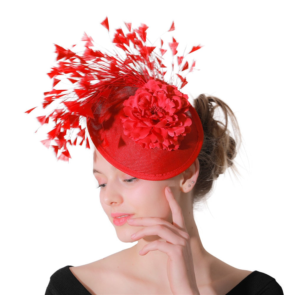 Fantastic Floral Fascinators - Avl. in 24 colors