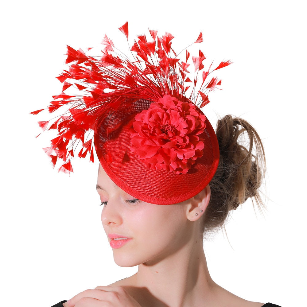 Fantastic Floral Fascinators - Avl. in 24 colors