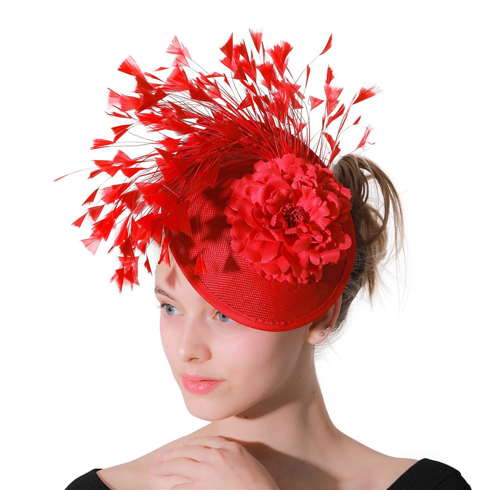 Fantastic Floral Fascinators - Avl. in 24 colors