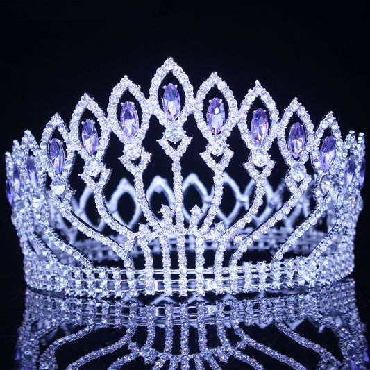 Crystal Queen Wedding Crown (28 styles)