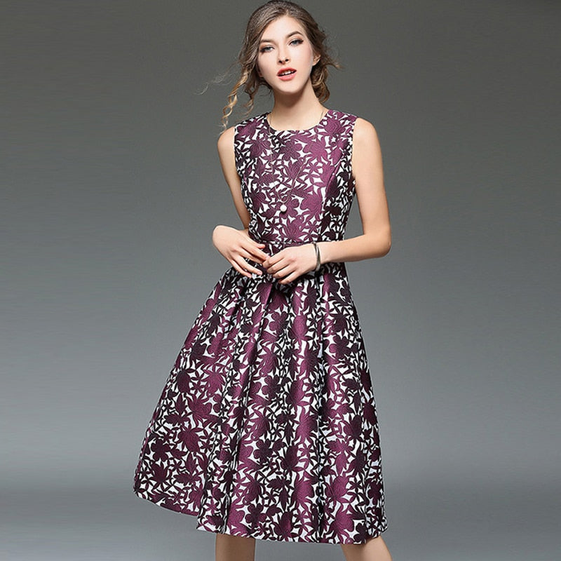 Helena Jacquard Dress