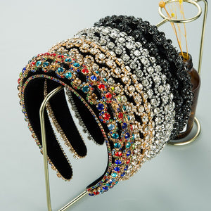 Boho Style Rhinestone Baroque Headbands