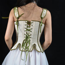 Lily of The Valley Embroidered Corset Top