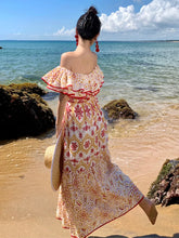 Fern - Embroidered Off-Shoulder Summer Dress