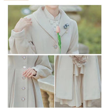 Feminine French Style Fitted Overcoat