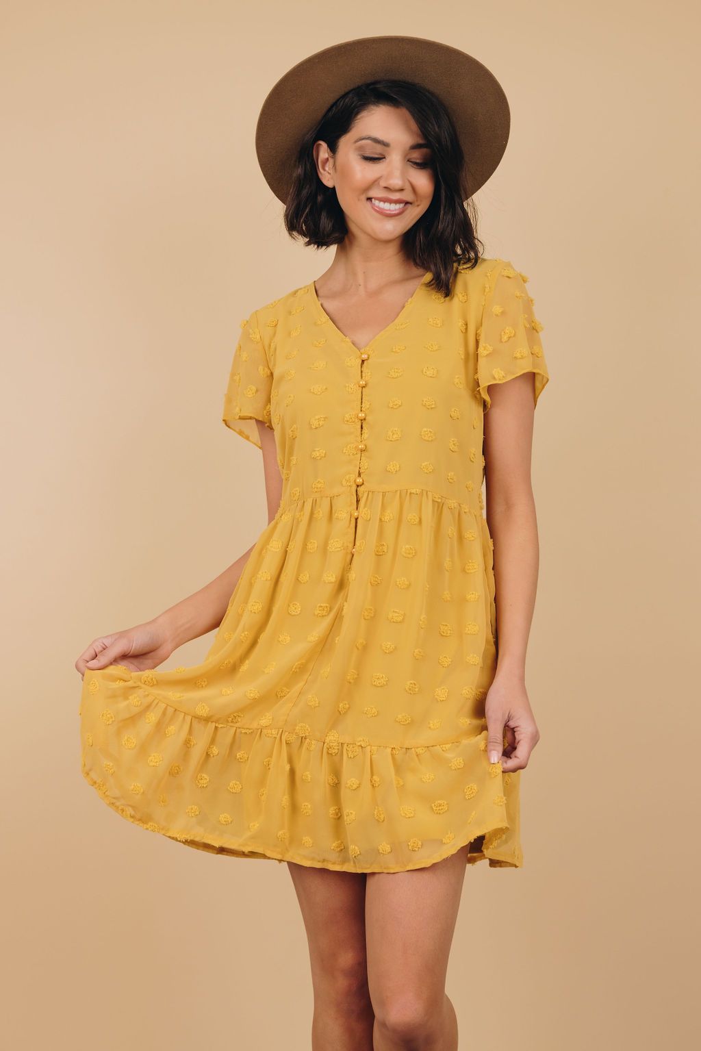 Tulip Festival Polka Dot Dress (3 Colors)