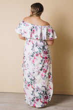 Plus Size - Shannon Off The Shoulder Floral Dress