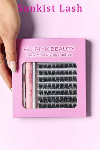 SO PINK BEAUTY Faux Mink Eyelashes Cluster Multipack