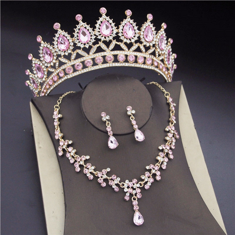 Baroque Crystal Bridal Jewelry Set/Separates