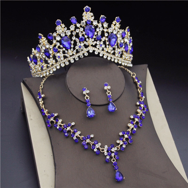 Baroque Crystal Bridal Jewelry Set/Separates