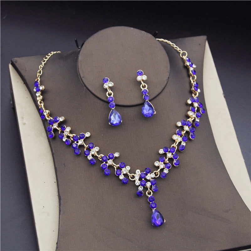 Baroque Crystal Bridal Jewelry Set/Separates