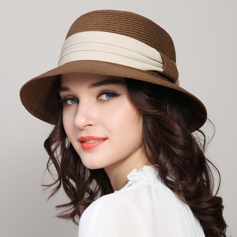 Sunsational Straw Beach Hat in 5 Colors