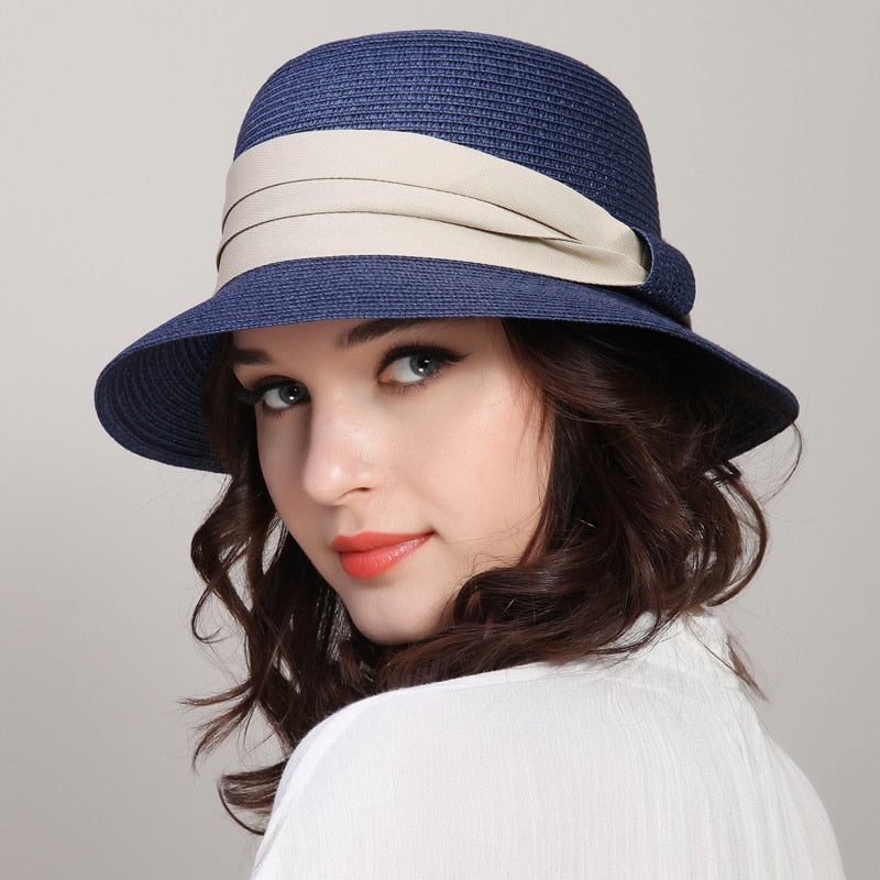 Sunsational Straw Beach Hat in 5 Colors