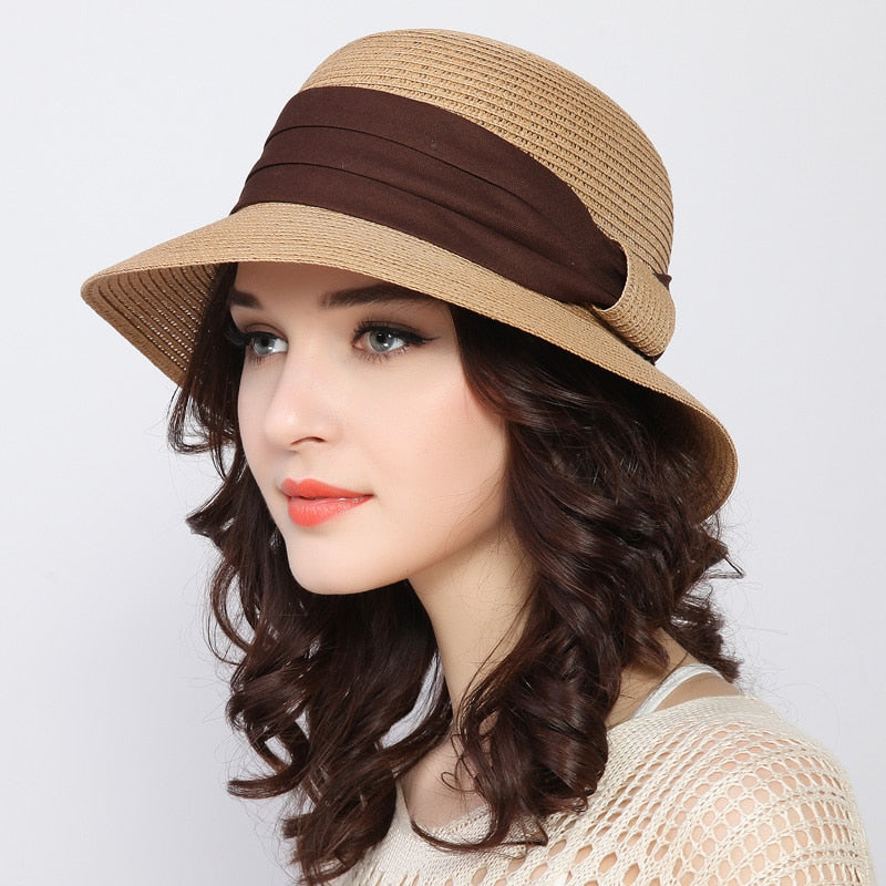 Sunsational Straw Beach Hat in 5 Colors – A Lark And A Lady