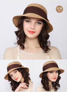 Sunsational Straw Beach Hat in 5 Colors