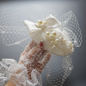 Monique Veiled Bridal Hat