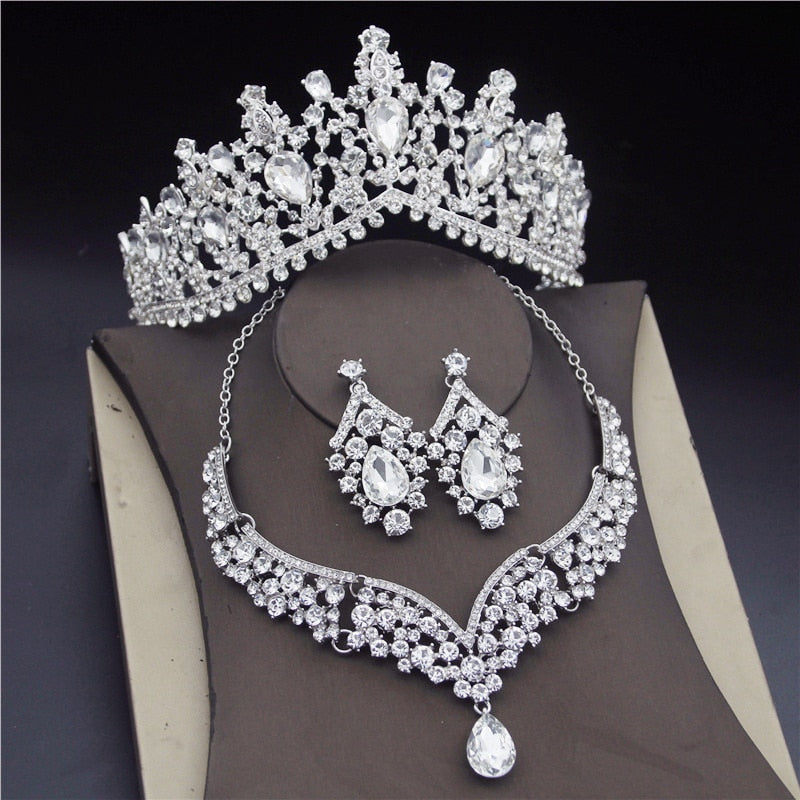 Baroque Crystal Bridal Jewelry Set/Separates