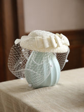 Sarah Veiled Bridal Hat
