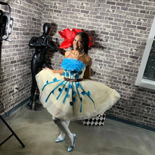 Alice in Wonderland Inspired Party Dress (Custom Made)
