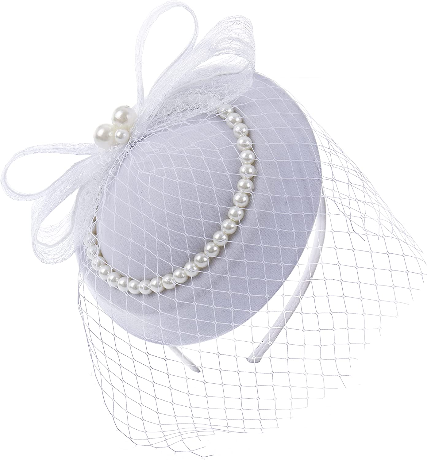 Liza Fascinator with Veil