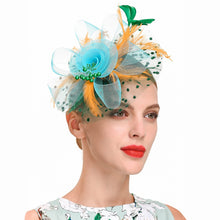Mardi Gras Flare Fascinators (Multiple color combinations)