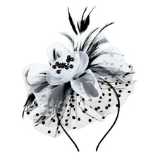 Mardi Gras Flare Fascinators (Multiple color combinations)