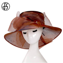 FS Organza Wide Brim Sun Hats (5 colors)