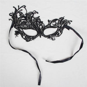 Enchanting Lace Masquerade Masks (Black / Red / White)