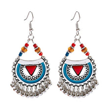 Boho Tasseled Indian Style Drop Earrings