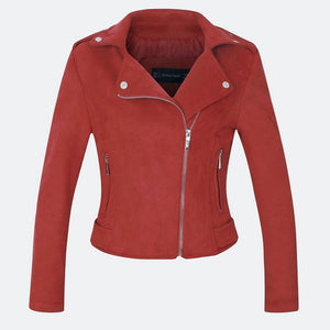 New Preppy Soft Faux Suede Leather Jackets - Slim fit in 8 great colors