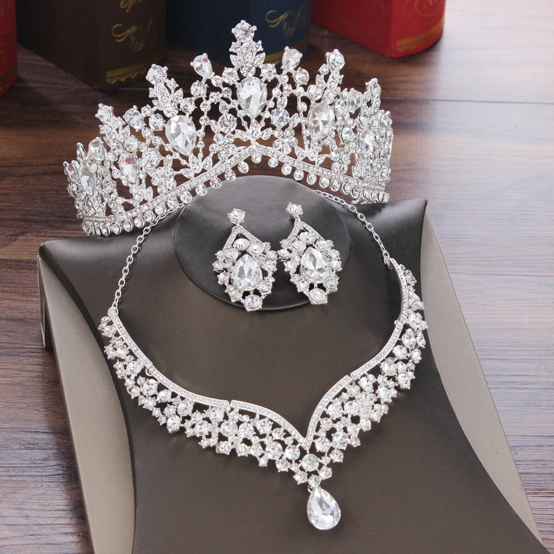 Baroque Crystal Bridal Jewelry Set/Separates