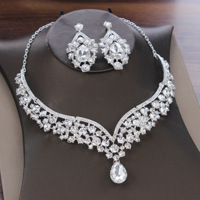 Baroque Crystal Bridal Jewelry Set/Separates