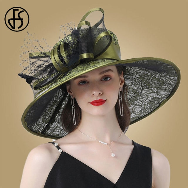 FS 15 Unique Ribbon Embellished Kentucky Derby Hats – A Lark And A Lady