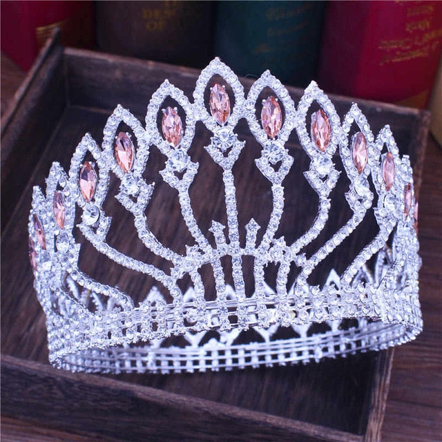 Crystal Queen Wedding Crown (28 styles)