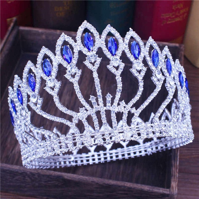 Crystal Queen Wedding Crown (28 styles)