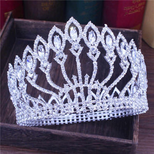 Crystal Queen Wedding Crown (28 styles)