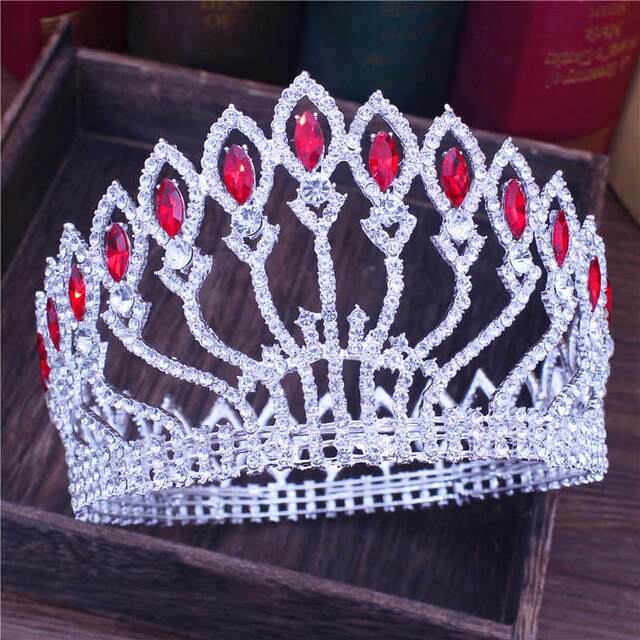 Crystal Queen Wedding Crown (28 styles)